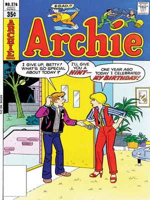 cover image of Archie (1960), Issue 276